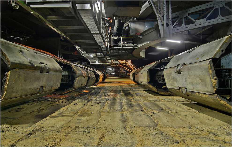 Tagebau Garzweiler - Stahltunnel